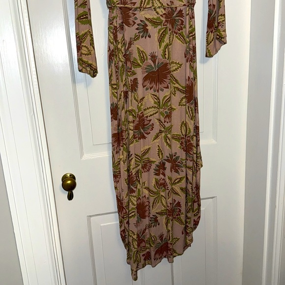 FAITHFULL THE BRAND PINK FLORAL MAXI DRESS - Picture 6 of 6